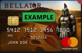 Bellator Debit Card Purchase